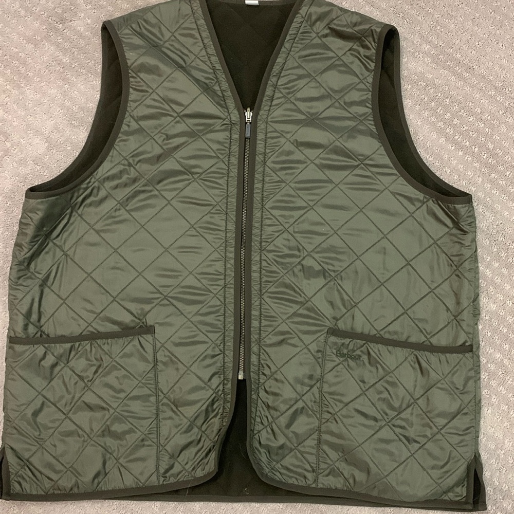 Mens Quilted Barbour Vest